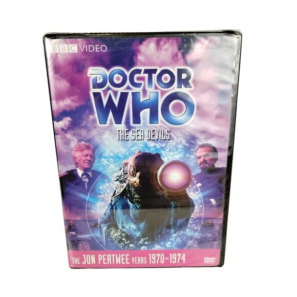 Doctor Who The Sea Devils Jon Pertwee Third Doctor Episode 62 BBC Video - Picture 2 of 4